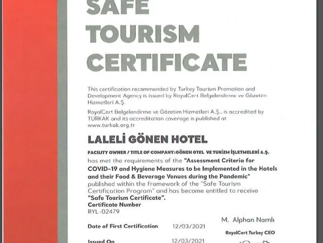 Laleli Gonen Hotel Istambul