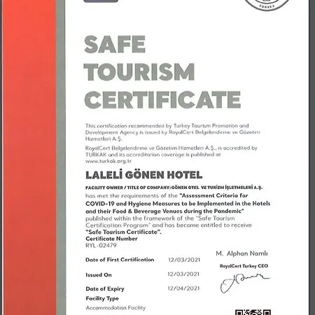 Laleli Gonen Hotel Provincia di Istanbul